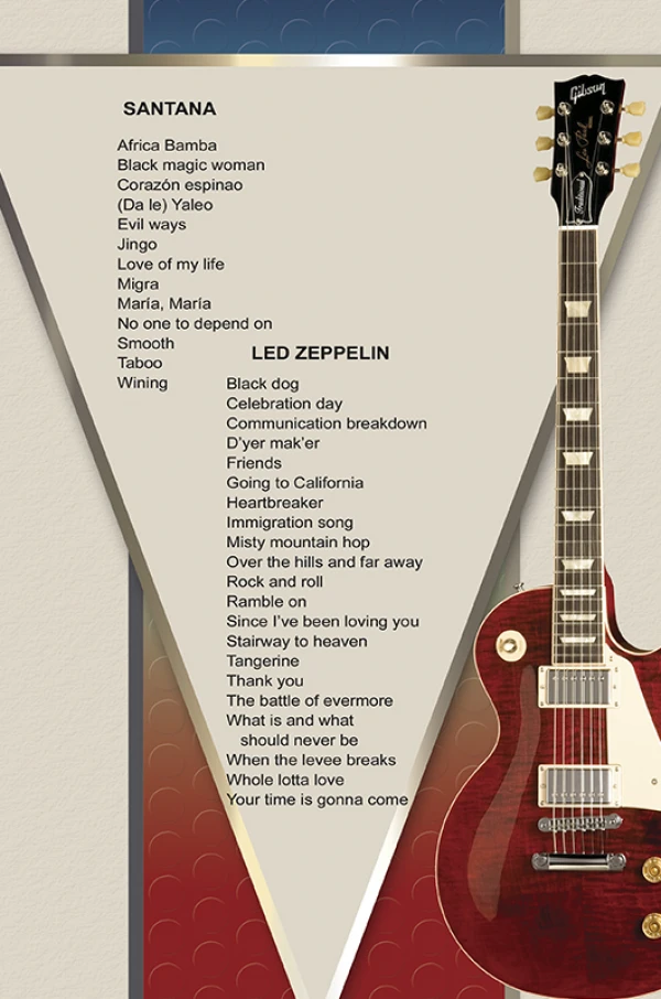 Álbum de Guitarra Fácil - No.312 - Santana,Led Zeppelin