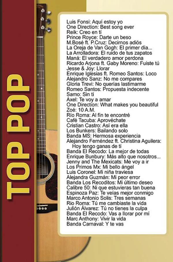 Álbum de Guitarra Fácil - No.438 - Top Pop