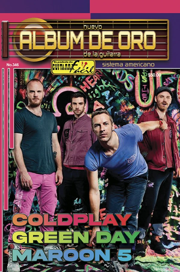 Álbum de Oro - No.346 - Green Day - Coldplay - Marron 5
