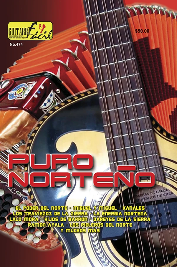 Álbum de Guitarra Fácil – No.474 – Puro Norteño!