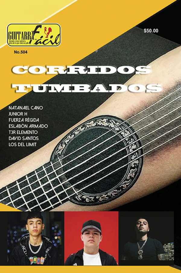 Álbum de Guitarra Fácil - No.504 - Corridos Tumbados