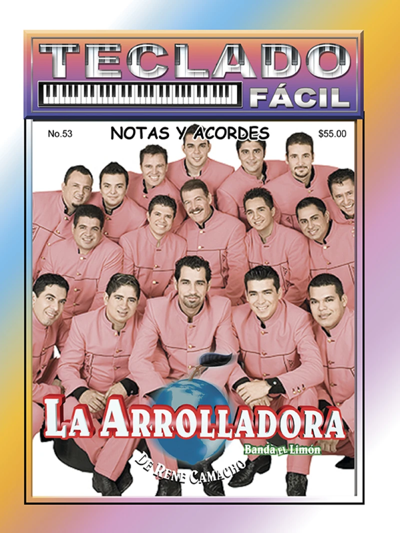 Teclado Fácil - No.53 - La Arrolladora