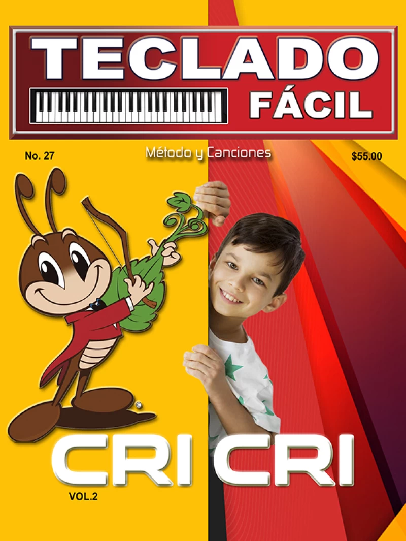 Teclado Fácil - No.27 - Cri Cri - Vol. 2