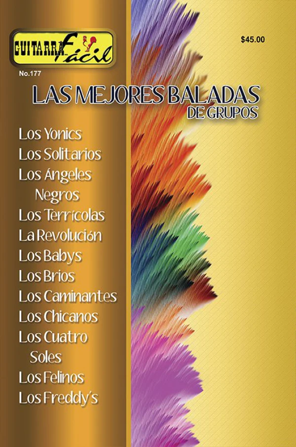 Álbum de Guitarra Fácil - No.177 - Las Mejores Baladas De Grupos.