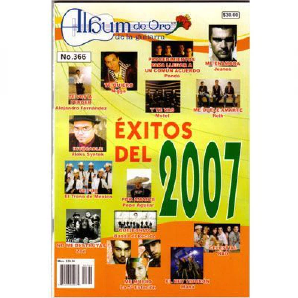 Álbum de Oro - No.366 - Éxitos del 2007