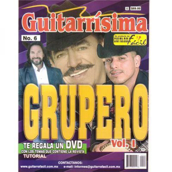 Guitarrísima - No.6 - Joan Sebastián/ Mco. Antonio Solís/ Espinoza Paz en dvd