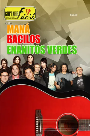 Álbum de Guitarra Fácil - No.394 - Maná - Enanitos Verdes - Bacilos