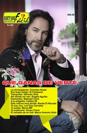 Álbum de Guitarra Fácil – No.500 - Qué ganas de verte (Éxitos)