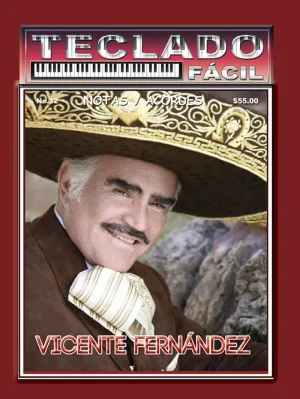 Teclado Fácil - No.32 - Vicente Fernández