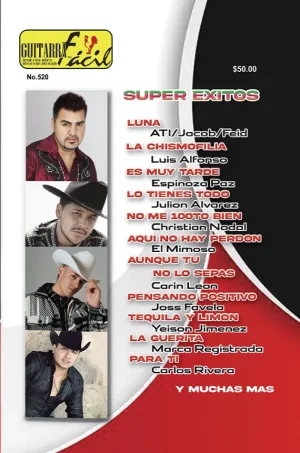 Álbum Guitarra Fácil - No.520 - Super Éxitos