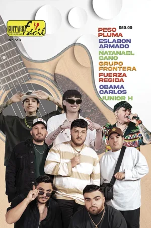 Álbum de Guitarra Fácil - No.513 - Peso Pluma y más