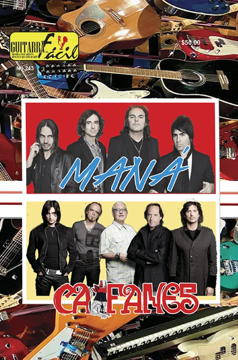 Álbum de Guitarra Fácil - No.243 - Mana / Caifanes