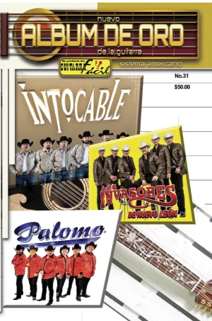 Álbum de Oro -No.31 -  Intocable - Los Invasores de Nuevo León - Palomo