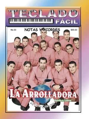 Teclado Fácil - No.53 - La Arrolladora