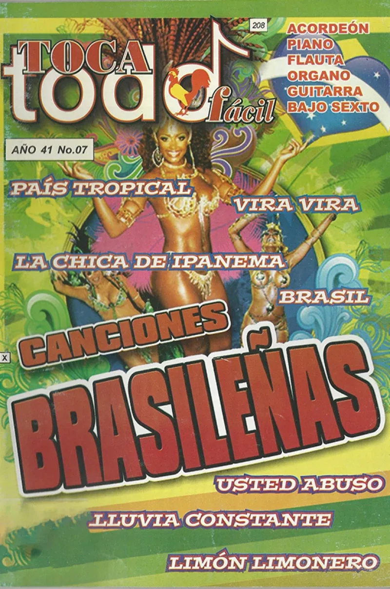 Toca Todo Fácil - No.208 - Canciones Brasileñas