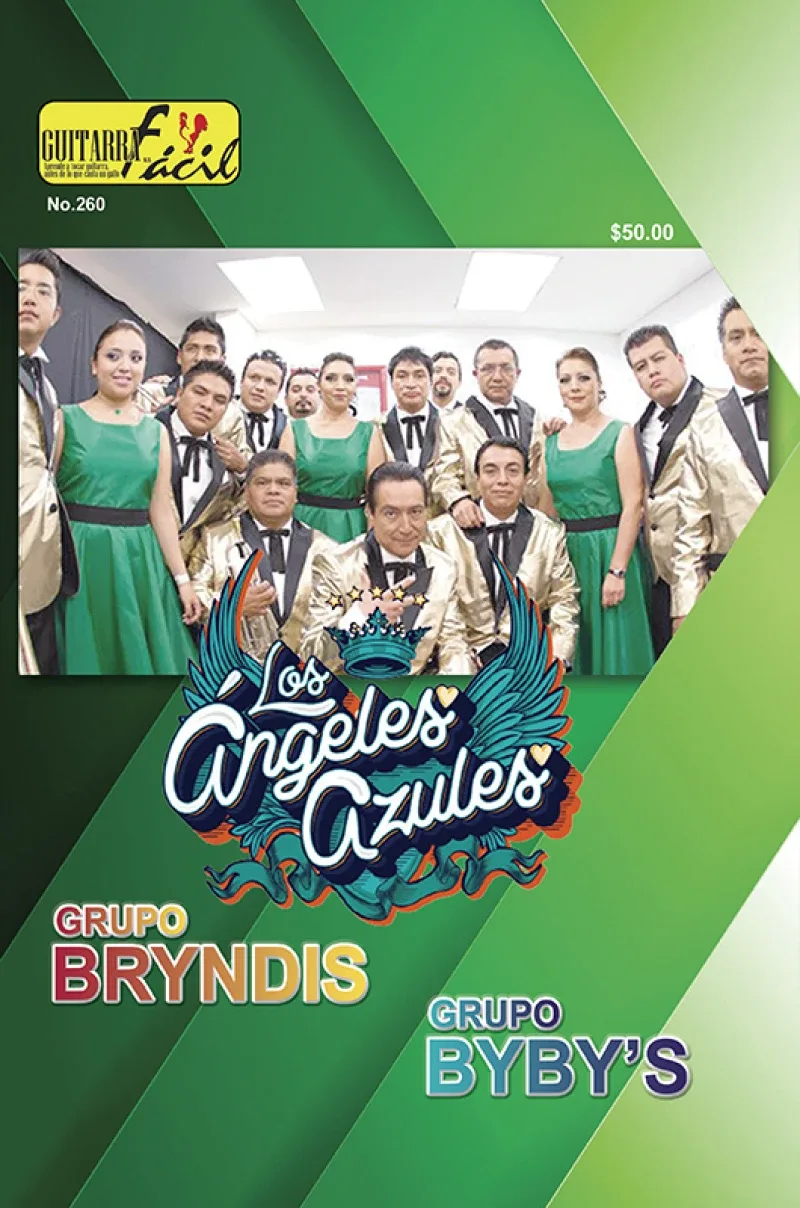 Álbum de Guitarra Fácil - No.260 - Los Ángeles Azules - Los Bybys - Grupo Bryndis