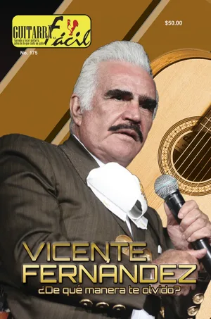 Álbum de Guitarra Fácil - No.175 - Vicente Fernández.