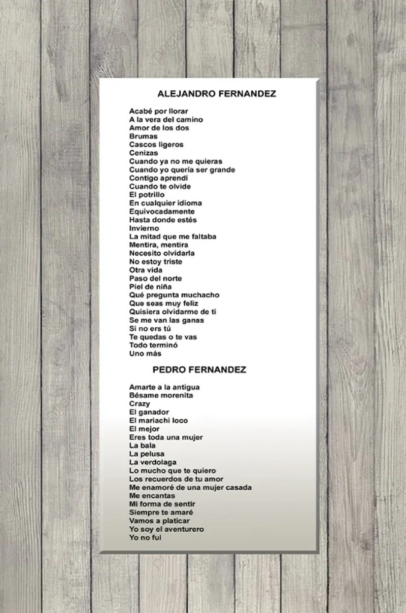 Álbum de Guitarra Fácil - No.265 - Alejandro y Pedro Fernández Vol.1