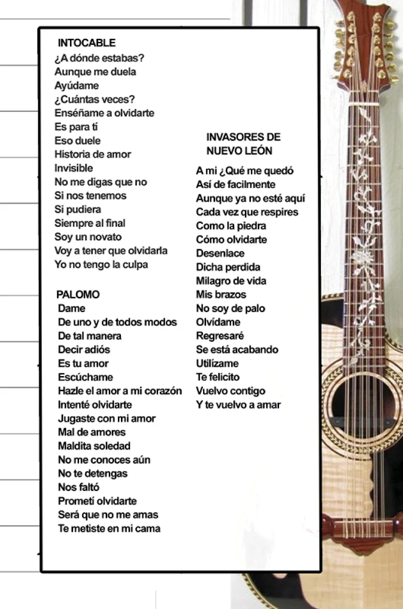 Álbum de Oro -No.31 -  Intocable - Los Invasores de Nuevo León - Palomo