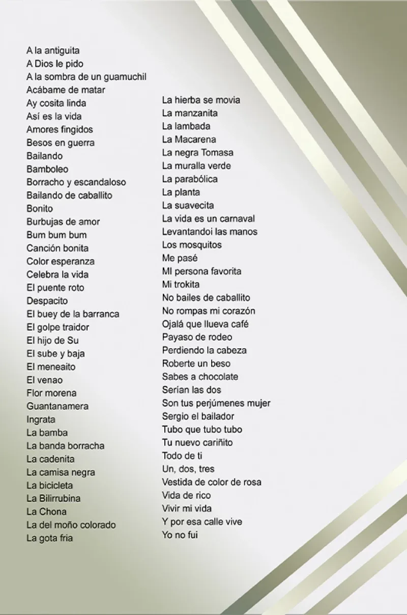Colección 100 - No.20 - Rítmicas y sabrosas