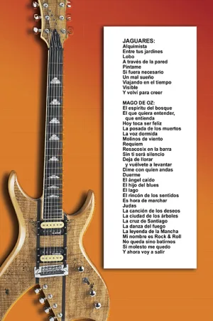 Álbum de Guitarra Fácil - No.420 - Jaguares - Mago de Oz
