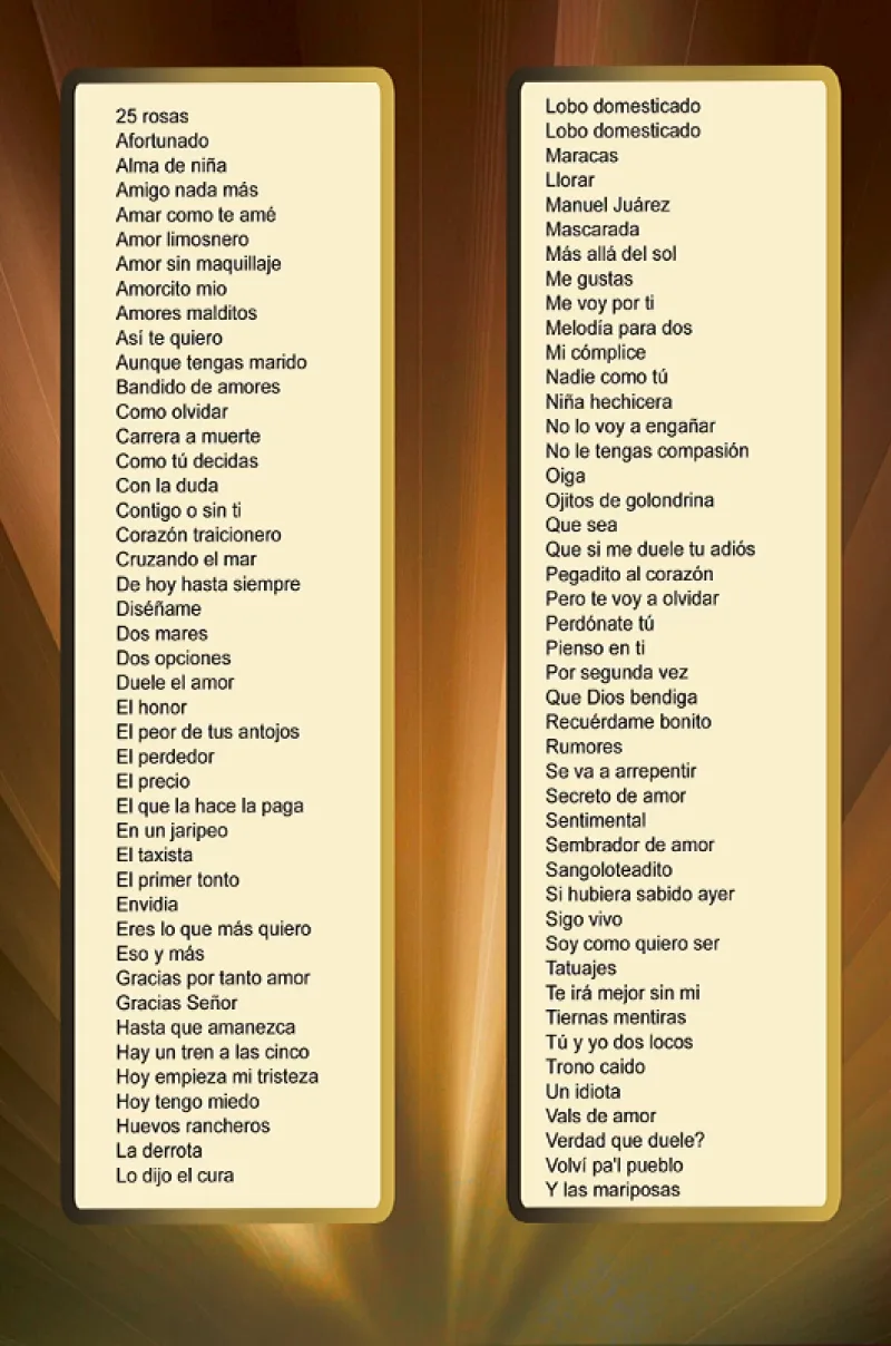 Colección 100 - No.8 – Grandes Éxitos de Joan Sebastian