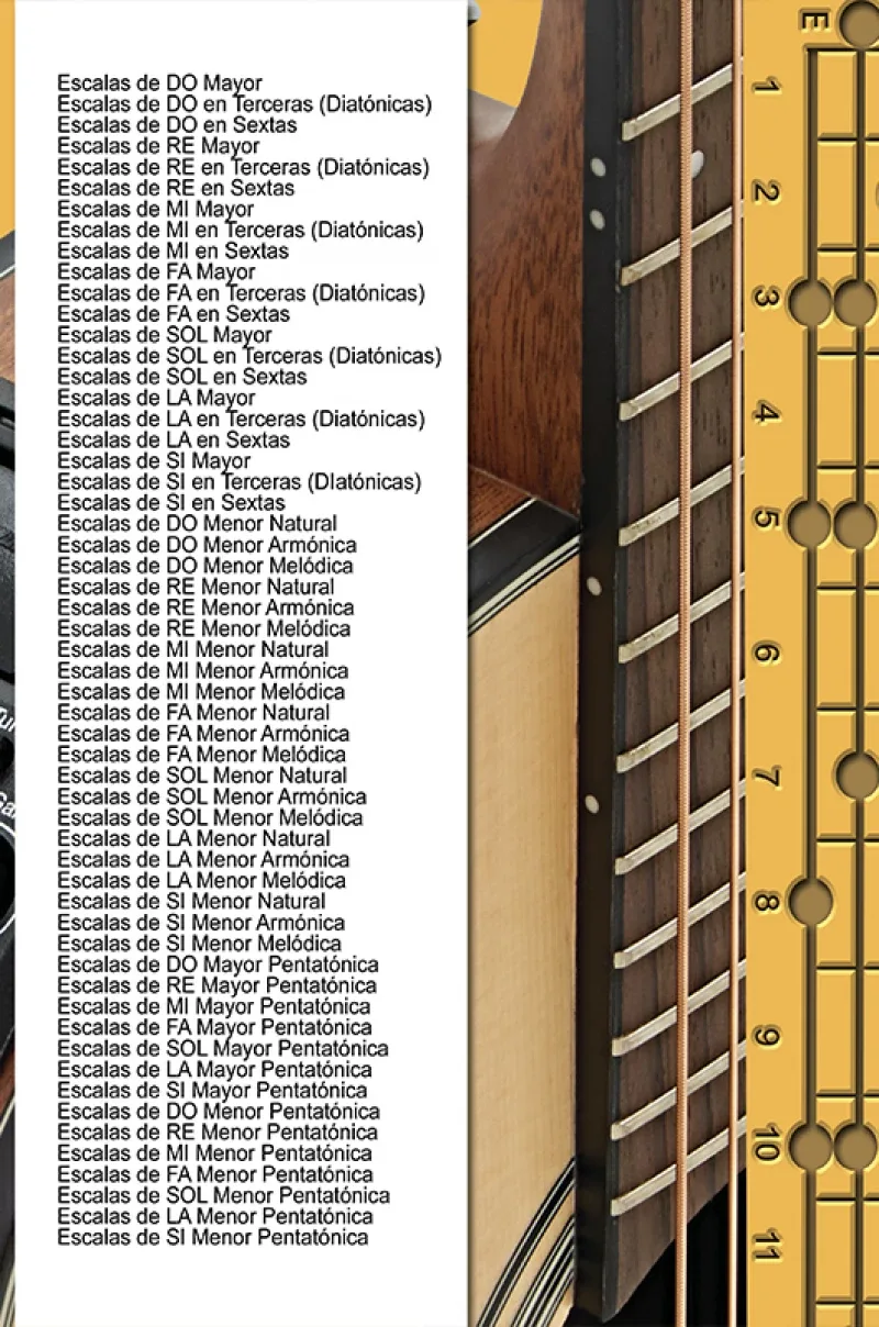 Escalas para Guitarra Vol.I