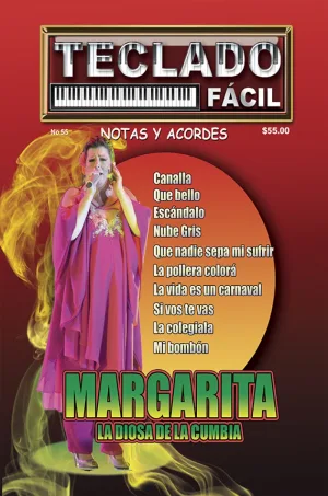 Teclado Fácil - No.55 - Margarita la Diosa de la Cumbia