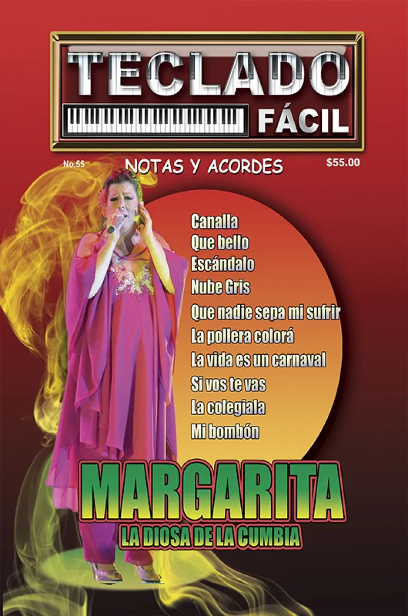 Teclado Fácil - No.55 - Margarita la Diosa de la Cumbia