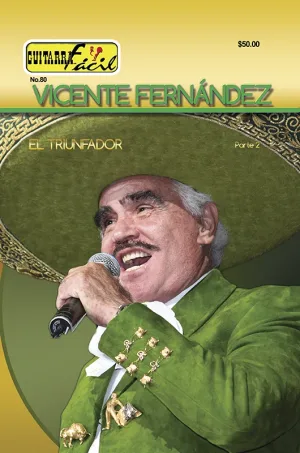 Álbum de Guitarra Fácil - No.80 - Vicente Fernandez