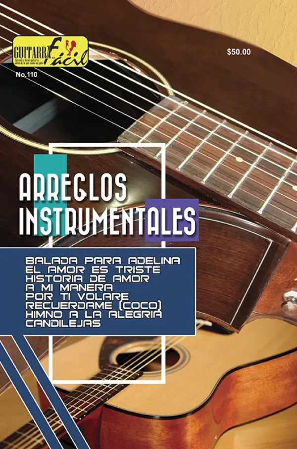 Álbum de Guitarra Fácil - No.110 - Arreglos Instrumentales.