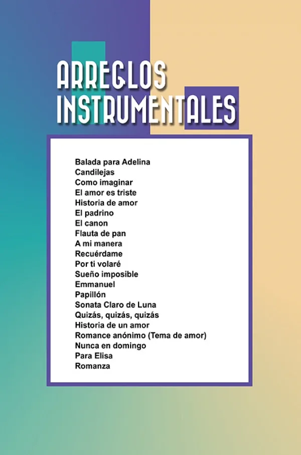 Álbum de Guitarra Fácil - No.110 - Arreglos Instrumentales.