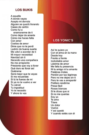 Álbum de Guitarra Fácil - No.126 - Bukis/ Yonic´s