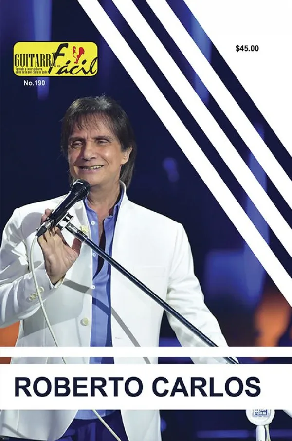 Álbum de Guitarra Fácil - No.190 - Roberto Carlos