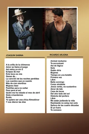 Álbum de Guitarra Fácil - No.251- Ricardo Arjona y Joaquin Sabina