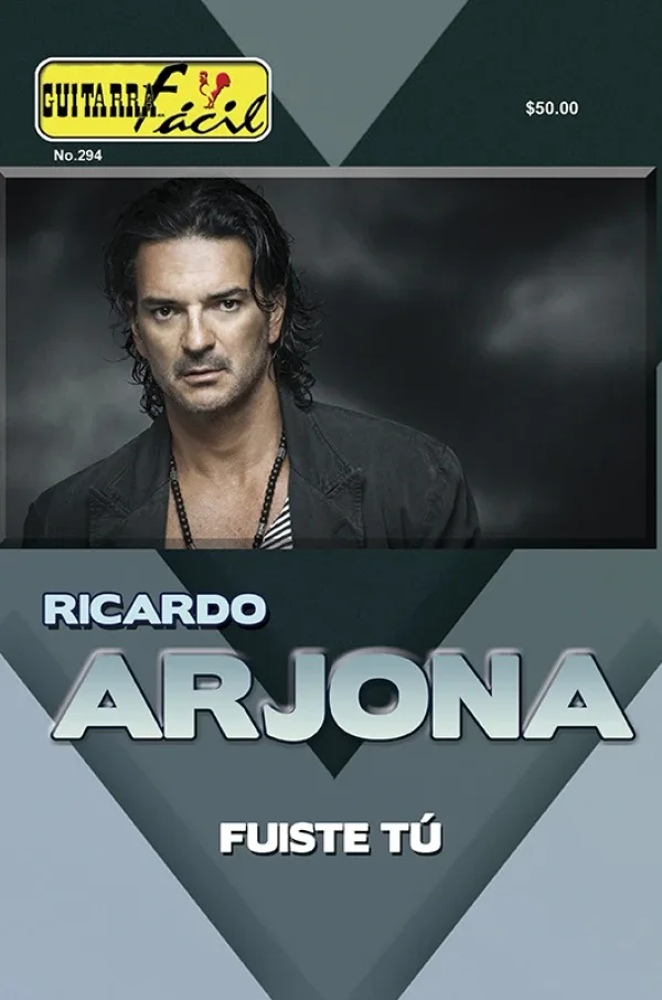 Álbum de Guitarra Fácil - No.294 - Ricardo Arjona.