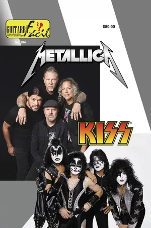 Álbum de Guitarra Fácil - No.304 - Kiss / Metállica.