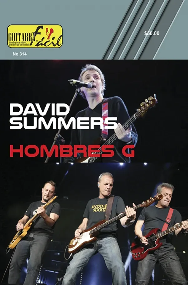 Álbum de Guitarra Fácil - No.314 - Hombres G, David Summer