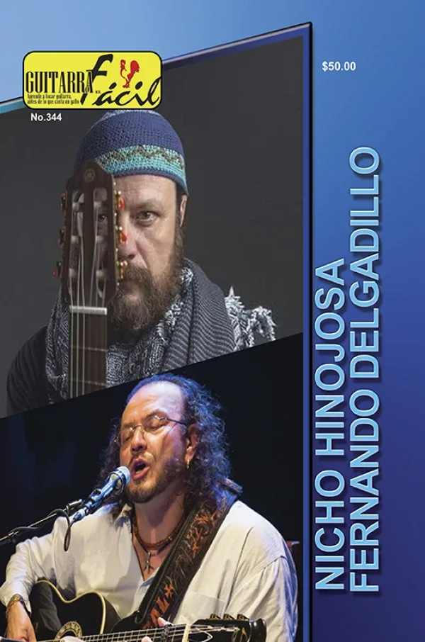 Álbum de Guitarra Fácil - No.344 - Nicho Hinojosa, Fernando Delgadillo