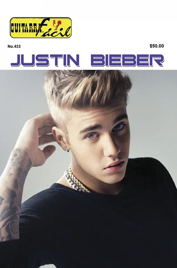 Álbum de Guitarra Fácil - No.433 - Justin Bieber / Selena Gómez
