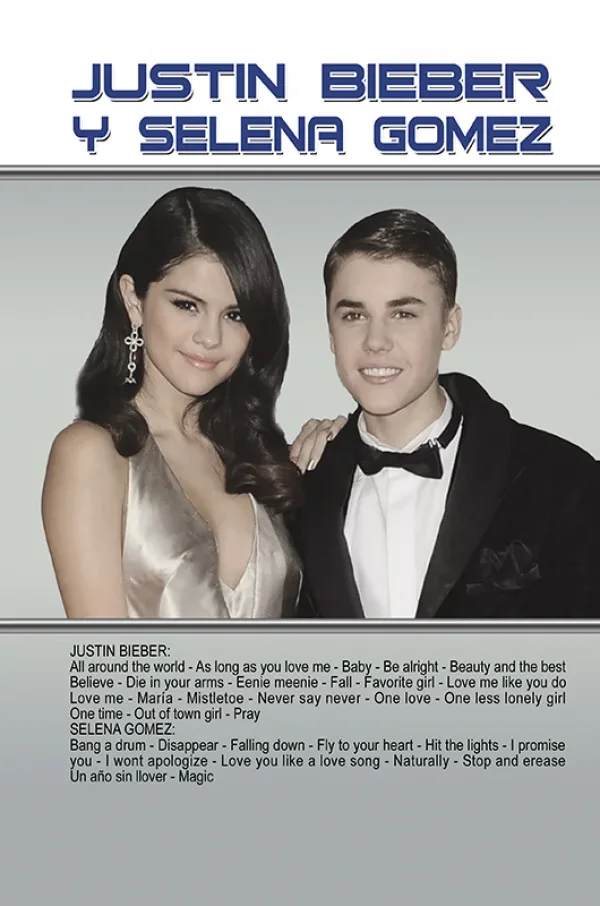 Álbum de Guitarra Fácil - No.433 - Justin Bieber / Selena Gómez