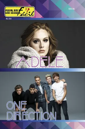 Álbum de Guitarra Fácil - No.434 - One Dirección / Adele