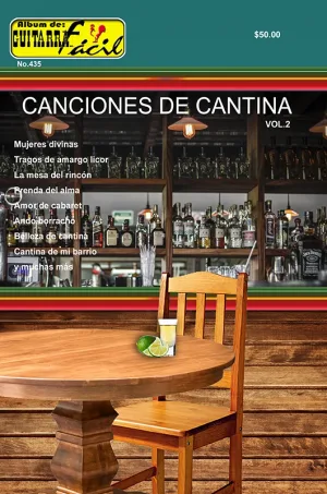 Álbum de Guitarra Fácil - No.435 - Canciones de Cantina vol. II
