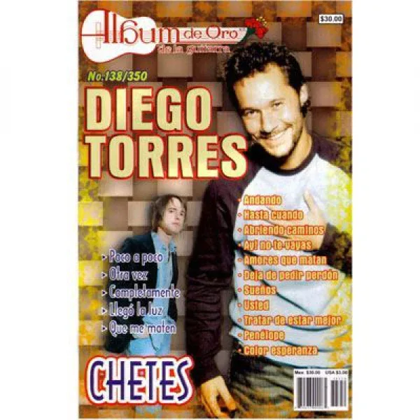 Álbum de Oro - No.350 - Diego Torres - Chetes