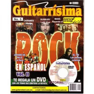 Guitarrísima - No.5 - Rock en Español Vol. 1 dvd
