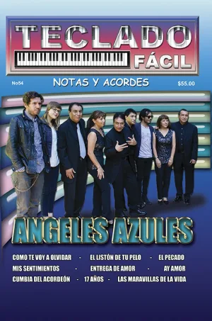 Teclado Fácil - No.54 - Ángeles Azules