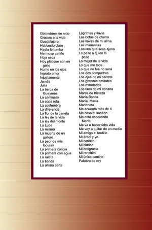 Colección lo que Cantan - No.63 - Vicente Fernández Vol. III