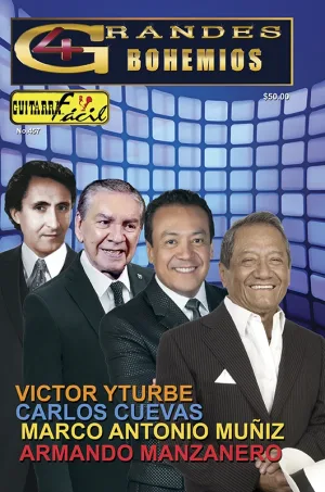 Álbum de Guitarra Fácil - No.457 - Victor Yturbe - Marco Antonio Muñiz - Armando Manzanero - Carlos Cuevas