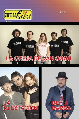 Álbum de Guitarra Fácil - No.426 -Reyli - La Oreja de Van Gogh - la 5a Estación