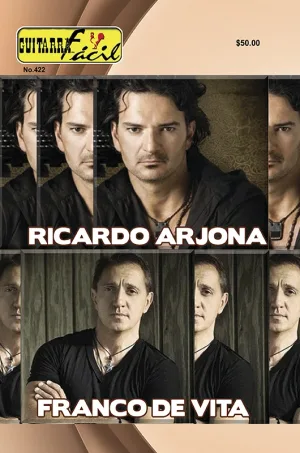 Álbum de Guitarra Fácil - No.422 - Ricardo Arjona - Franco de Vita